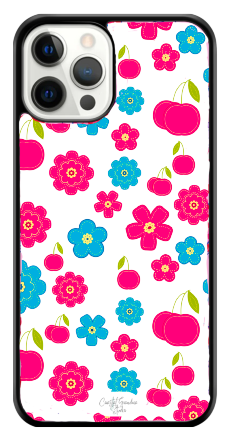 Stitchin" Cherries! Phone Case (1113)
