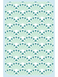 Mid-Century Arches Magnet (1302-M)