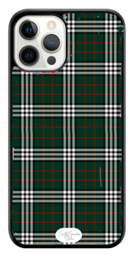 Cozy Blue Country Plaid! Phone Case (1305)