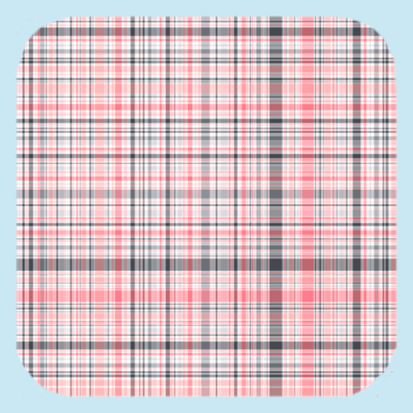 Summer of 1966 Plaid Coaster (1321-C)