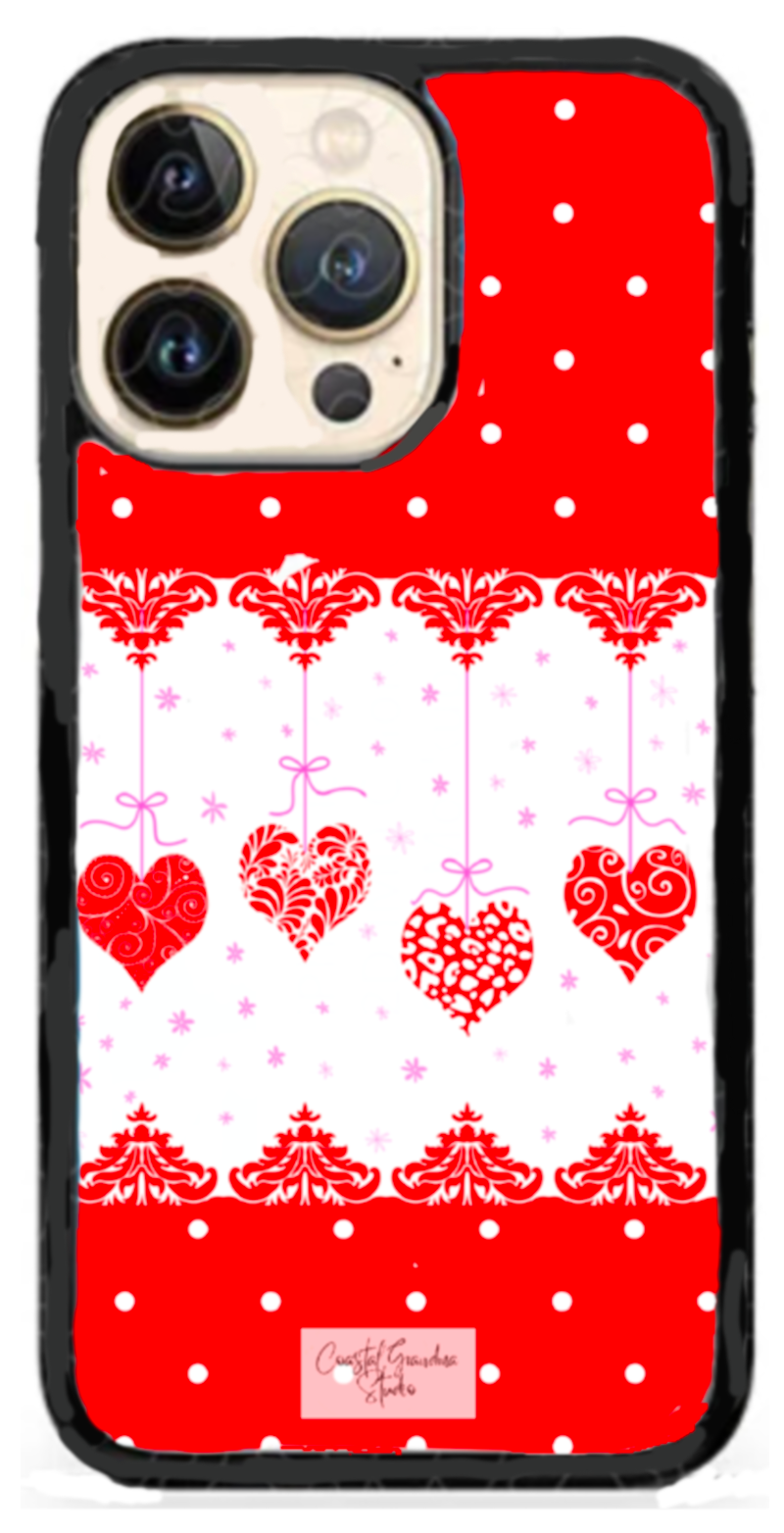 String of Hearts Phone Case (1327)