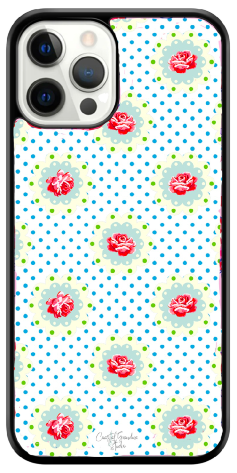 Tiny Floral Chintz! Coaster (1332-C)