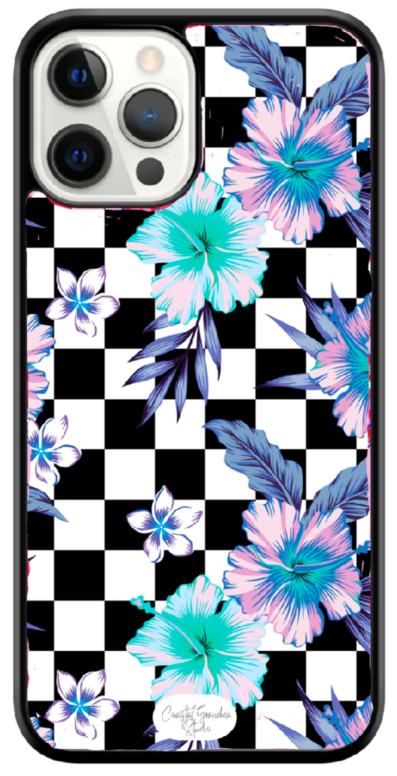 Pink & Purple Hibiscus! Coaster (1337-C)