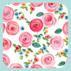 Roses, Roses & Roses! Coaster (1339-C)