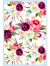 Bold Peonies Magnet (1348-M)