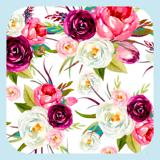 Bold Peonies Coaster (1348-C)