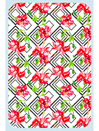 Tropical Diamond Days Magnet (1356-M)