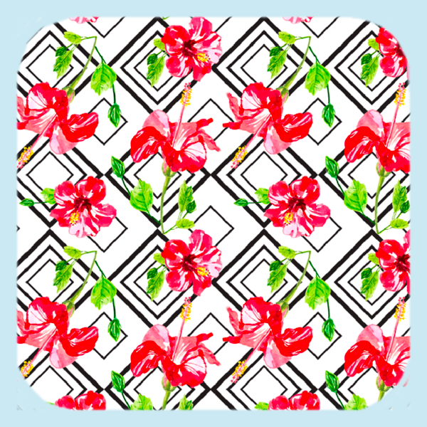 Tropical Diamond Days Coaster (1356-C)