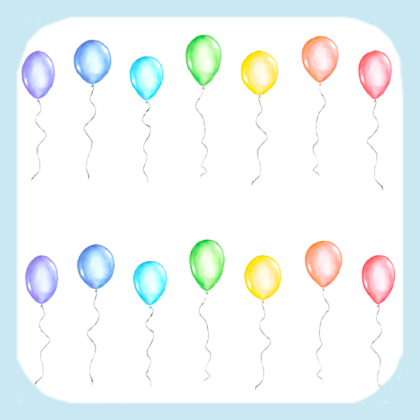 Pastel Party! Coaster (1369-C)