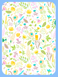 Coastal Wildflowers Magnet (1384-M)
