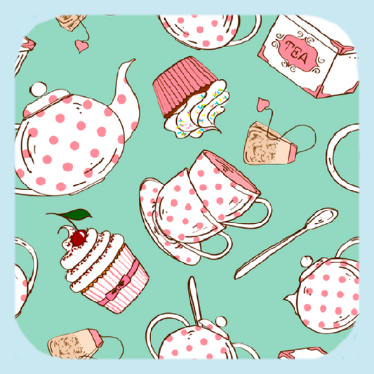 You're Invited! Tea Party! Coaster (1390-C)