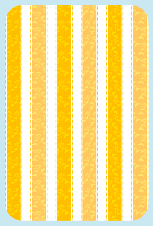 Coastal Cottage Wallpaper! Magnet (1376-M)