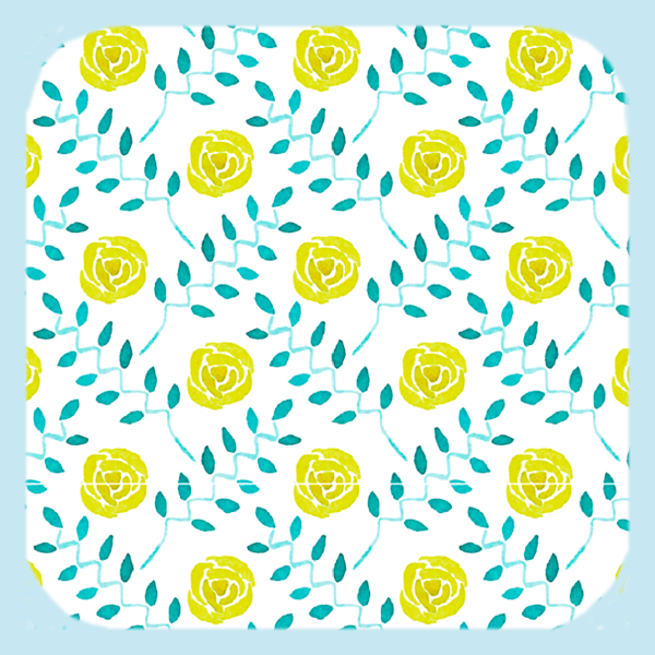 Scandi Petite Floral Coaster (1398-C)