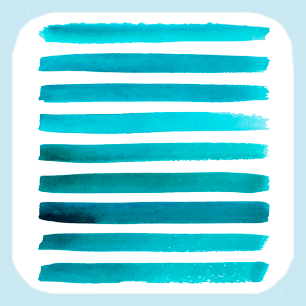 Yipes! Stripes! Blues Coaster (1420-C)