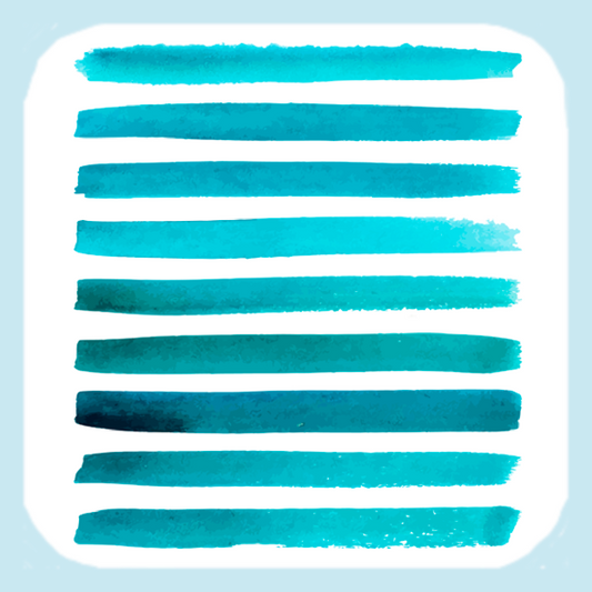Yipes! Stripes! Blues Coaster (1420-C)