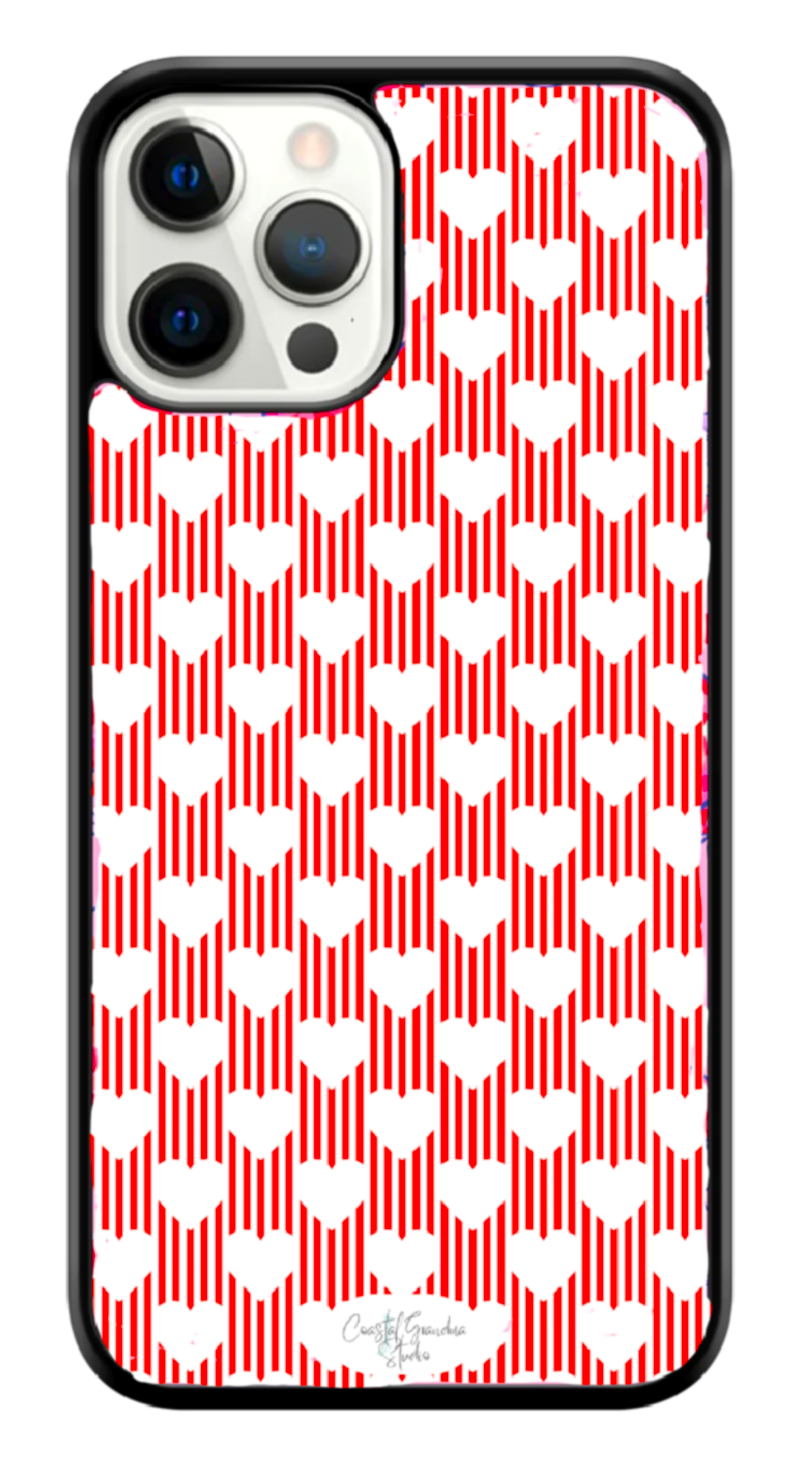 Hearts on Hearts on Hearts! Phone Case (1431)