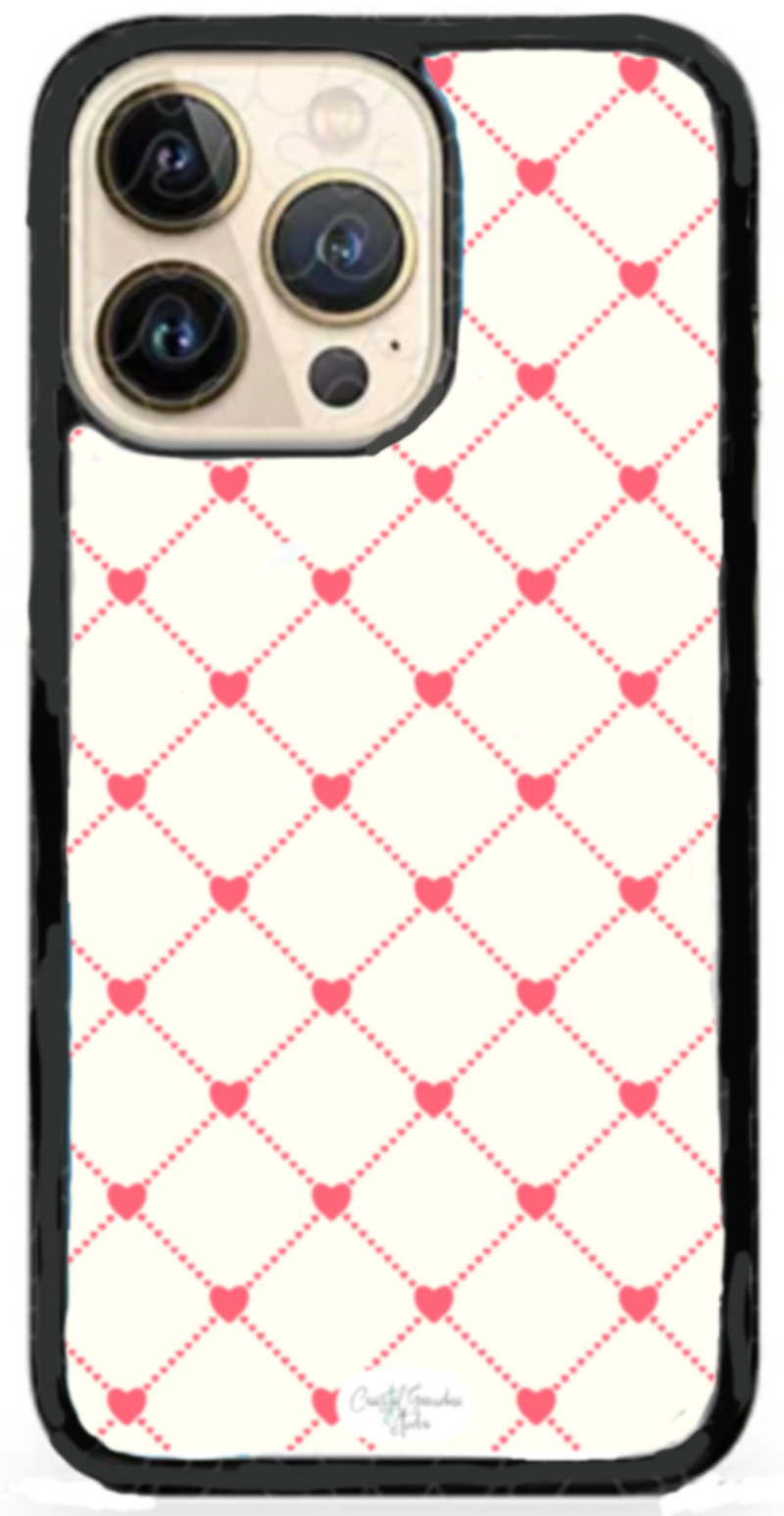 Criss Cross Hearts! Phone Case (1500)