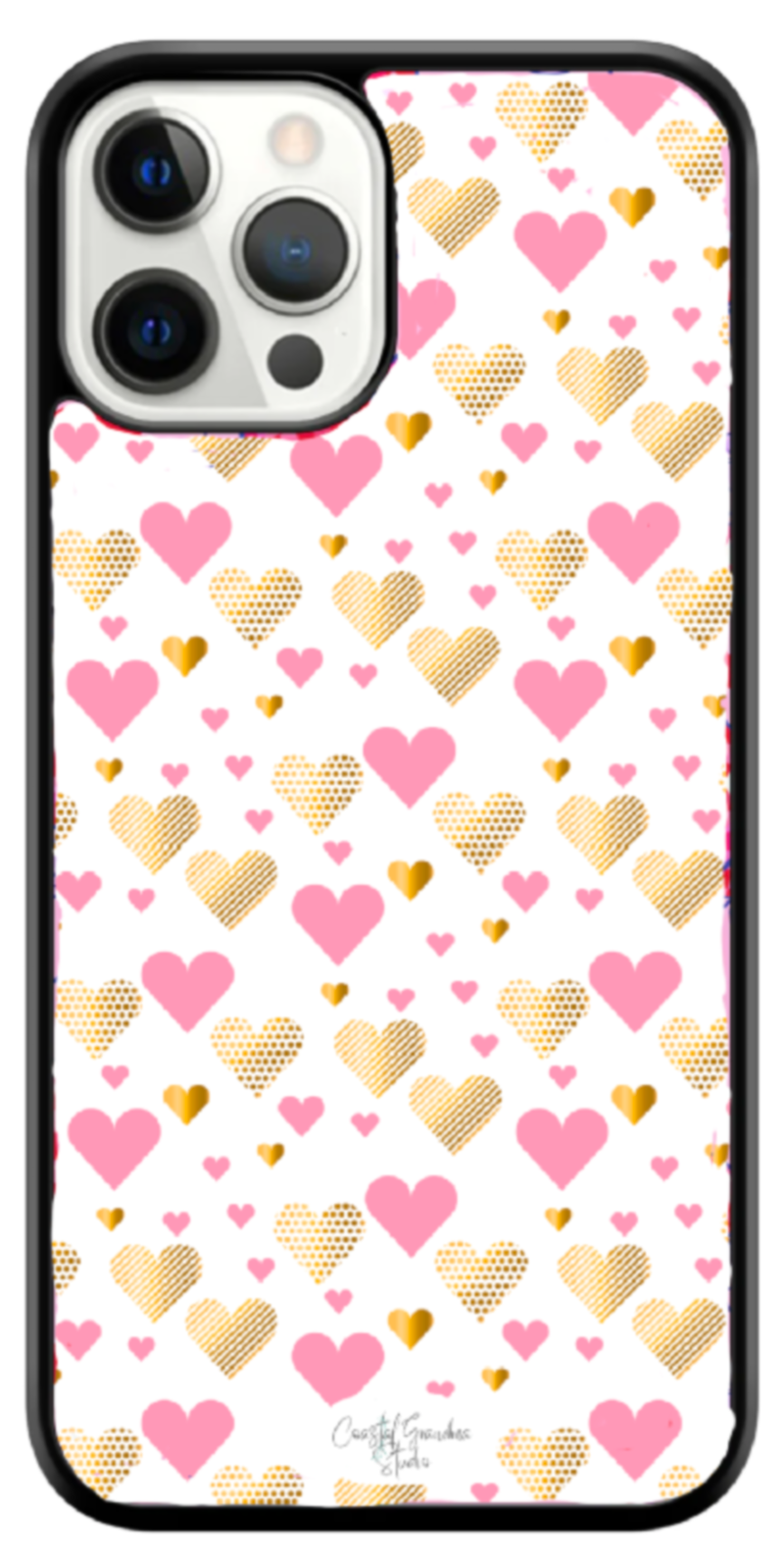 Scattered Hearts! Phone Case (1503)