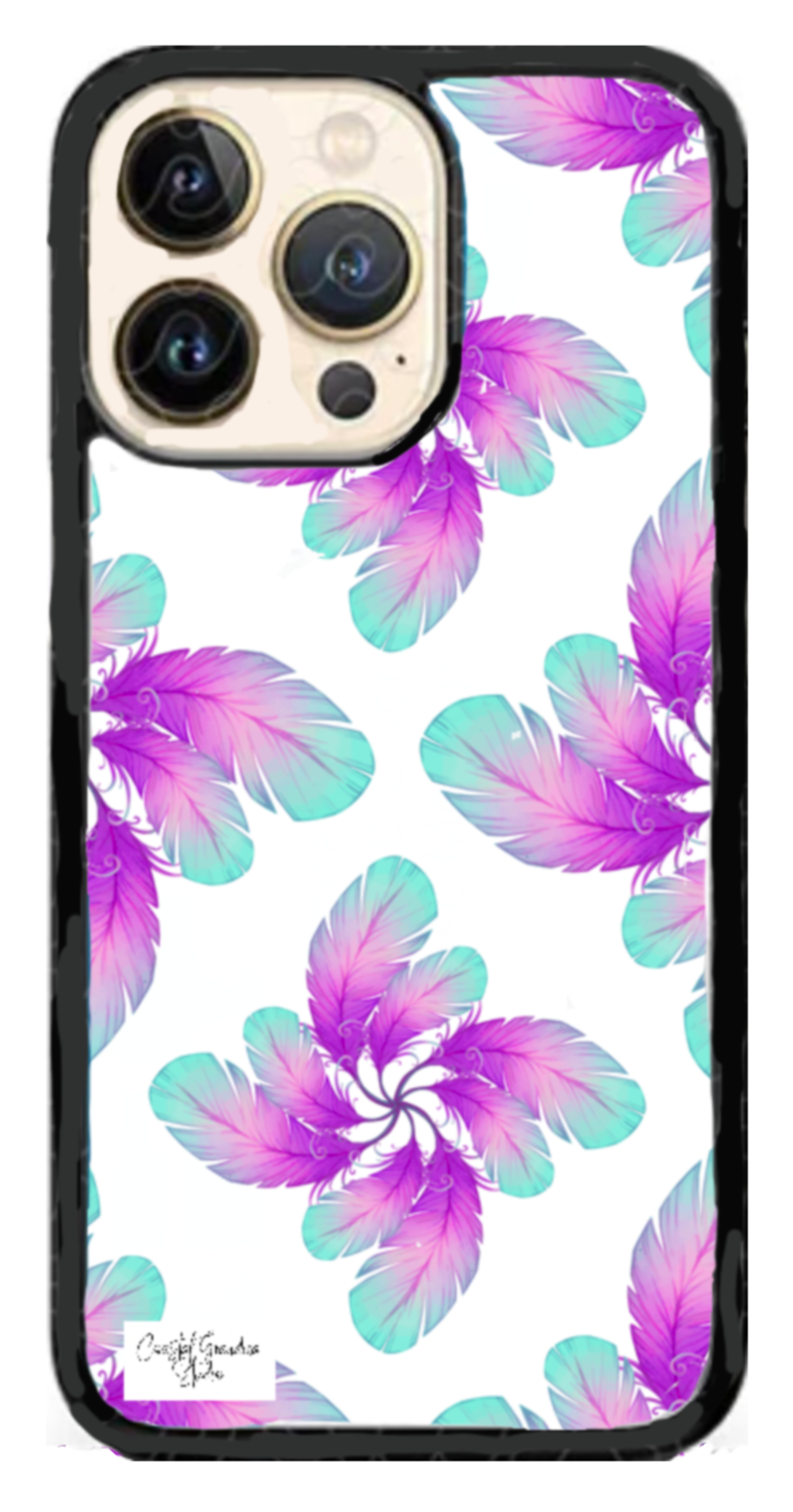 Pinwheel Feathers! Phone Case (1517)