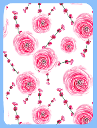 Coquette Roses! Magnet (1530-M)