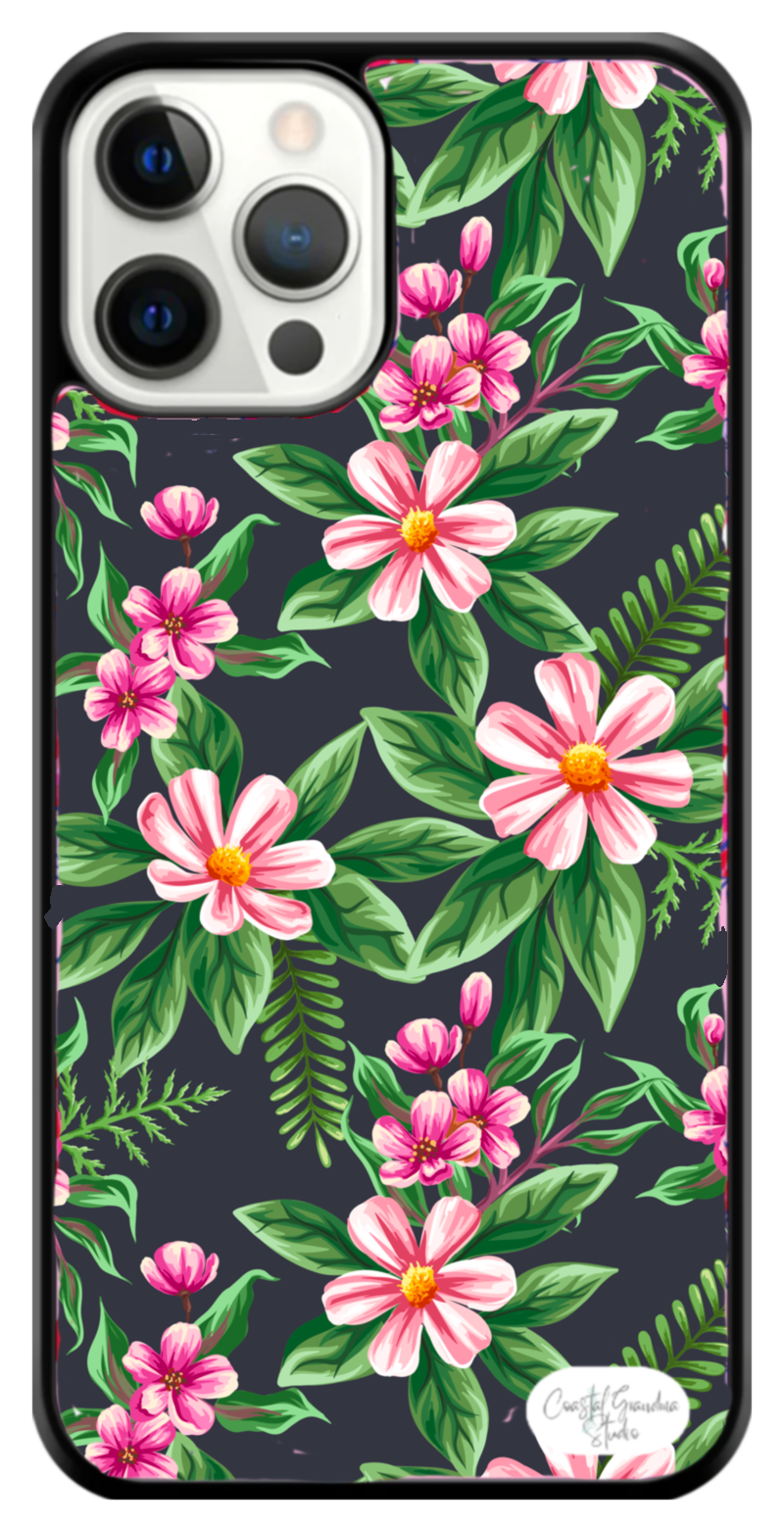 Tropical Pink Floral! Phone Case (1541)