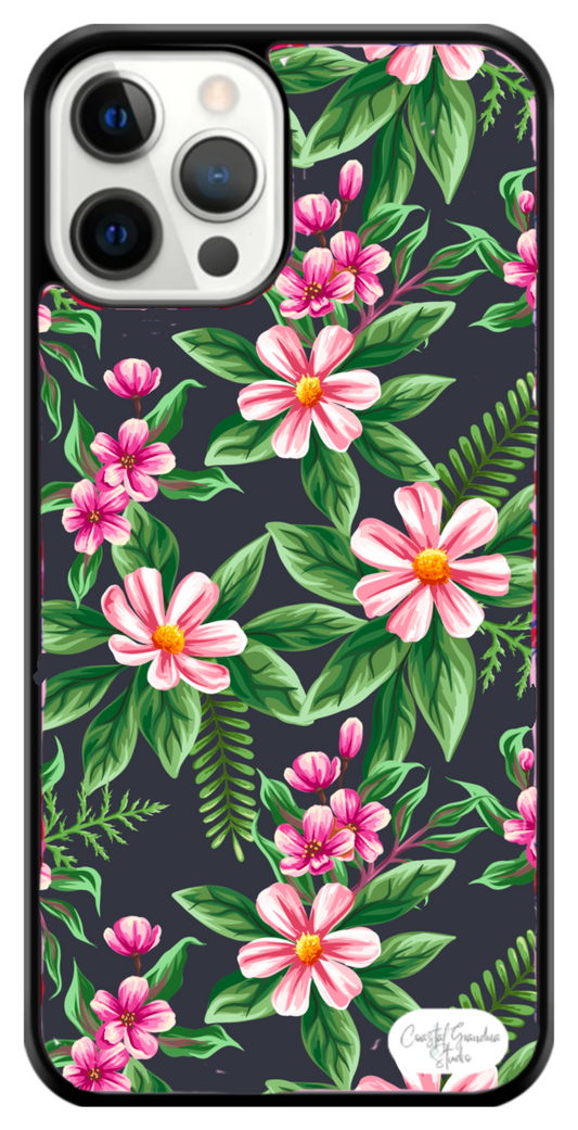 Tropical Pink Floral! Phone Case (1541)