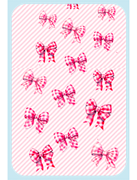 Coquette Plaid! Magnet (1548-M)