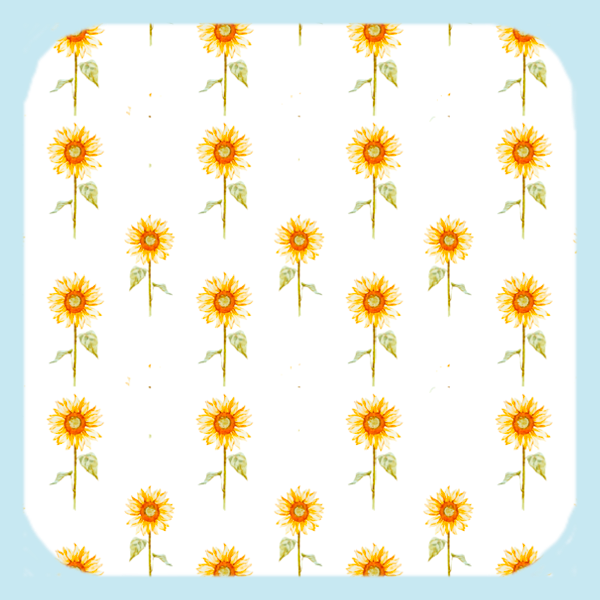 Sunflower Smiles! Coaster (1555-C)