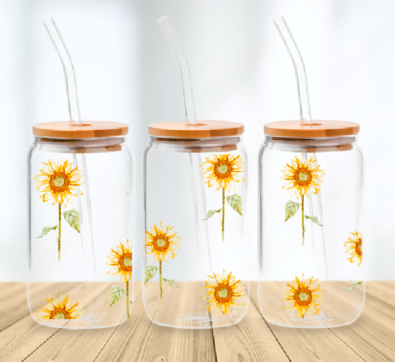Sunflower Smiles! Coaster (1555-C)