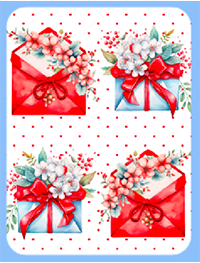 Letter Love! Magnet (1559-M)