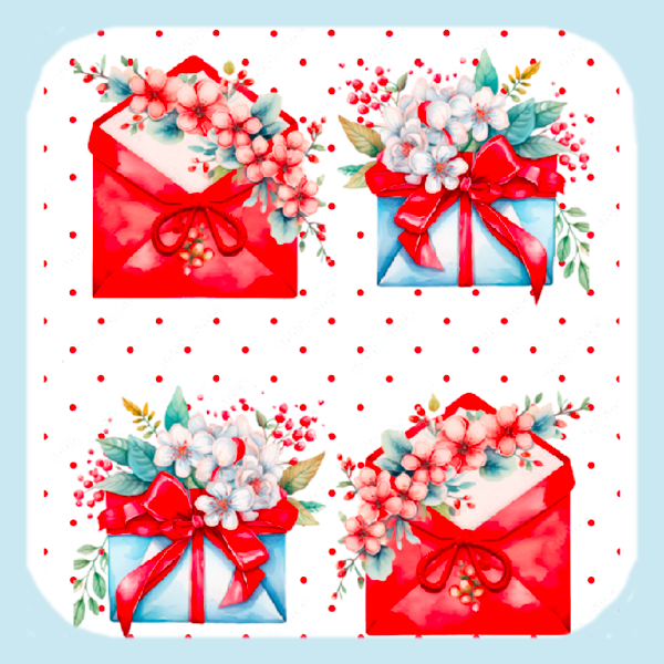 Letter Love! Coaster (1559-C)