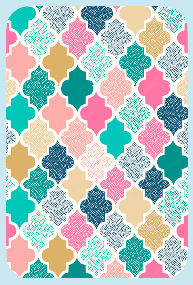 Mid-Century Meets Morocco! Magnet (1578-M)