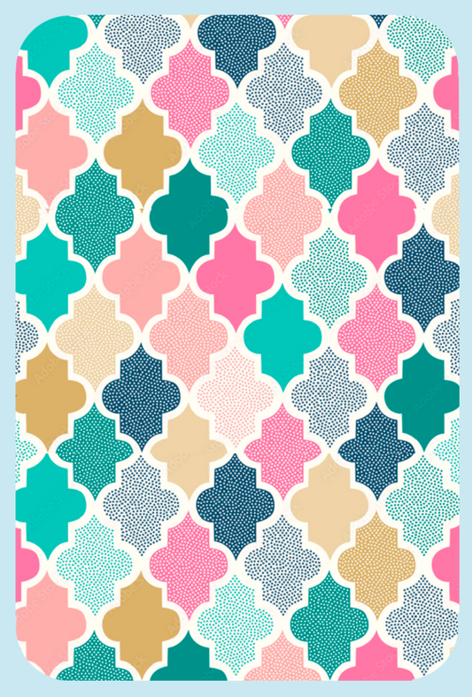 Mid-Century Meets Morocco! Magnet (1578-M)
