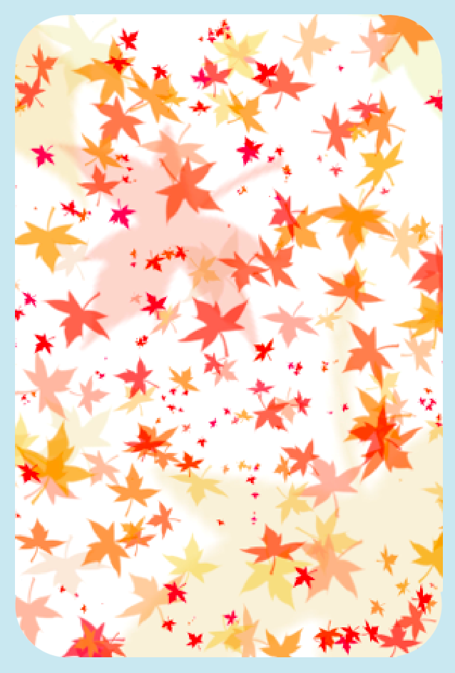 Fall Scatter! Magnet (1586-M)