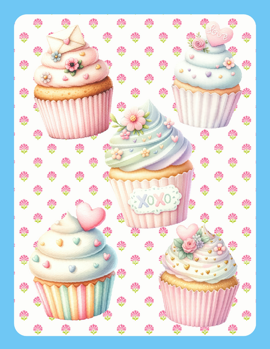 Coquette Cupcake! Magnet (1619-M)