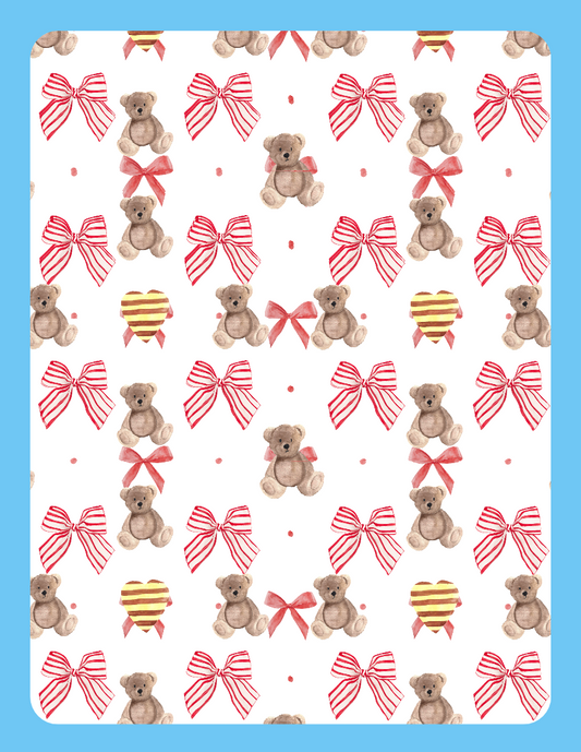 Teddy Bear Fourth! Magnet (1621-M)