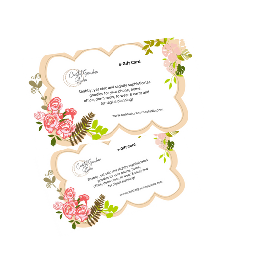 Coastal Grandma Studio e-Gift Card