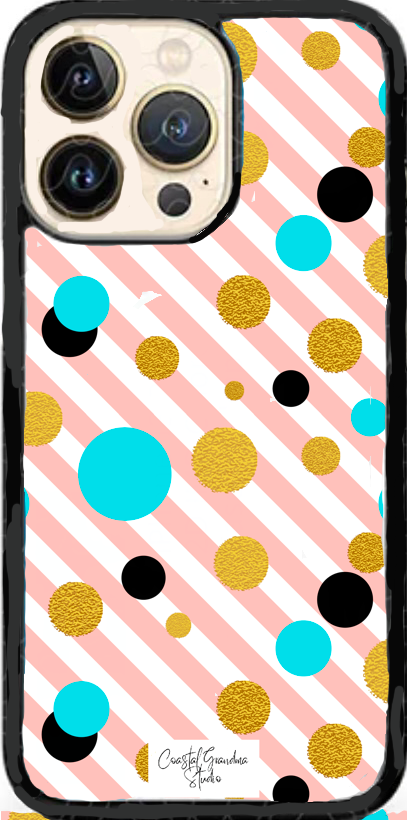 Dottie Stripes! Coaster (1515-C)