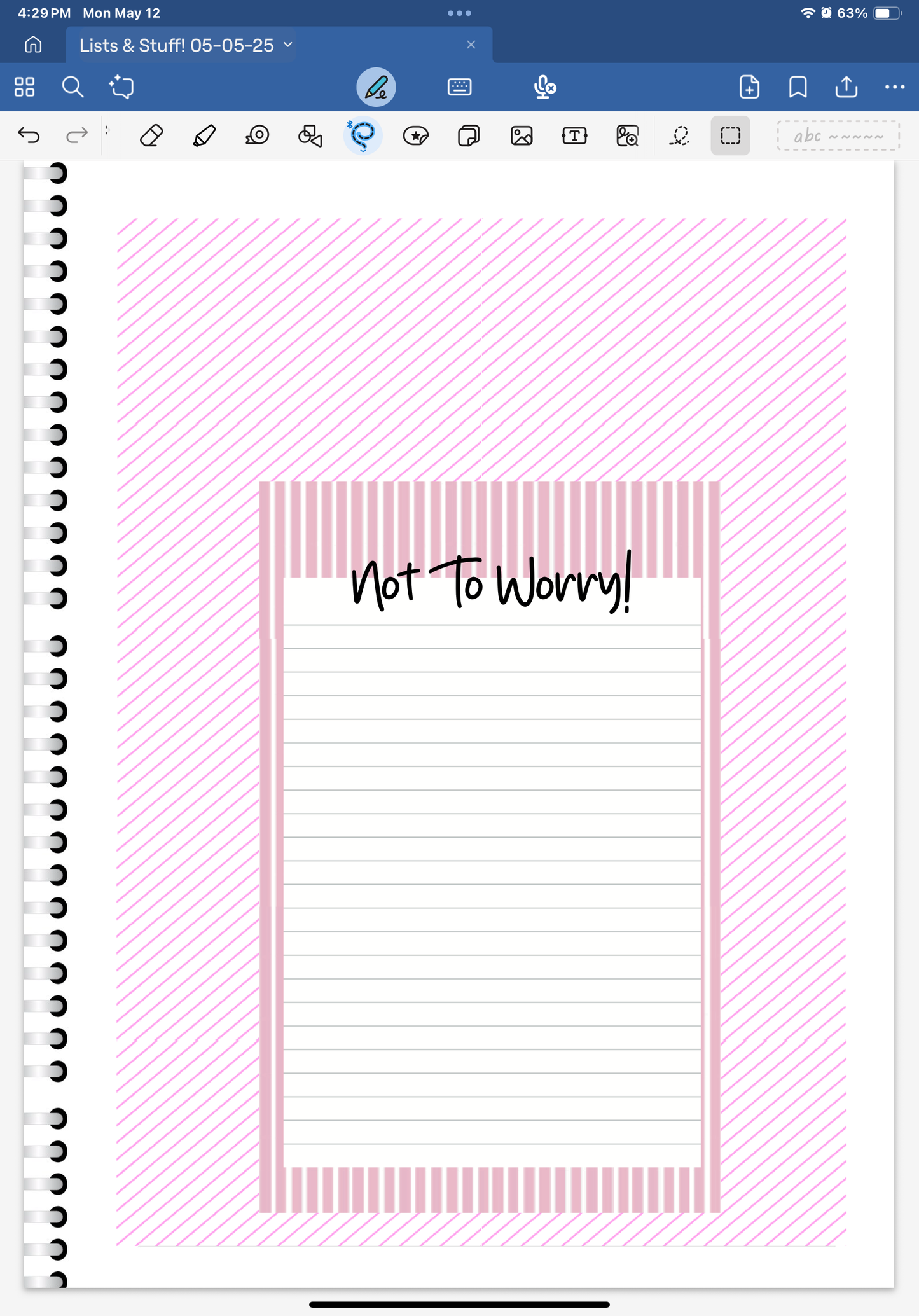 Sakura Splendor! Lists & Stuff Digital Pre-Cropped Stickers For Goodnotes (6400-LS)