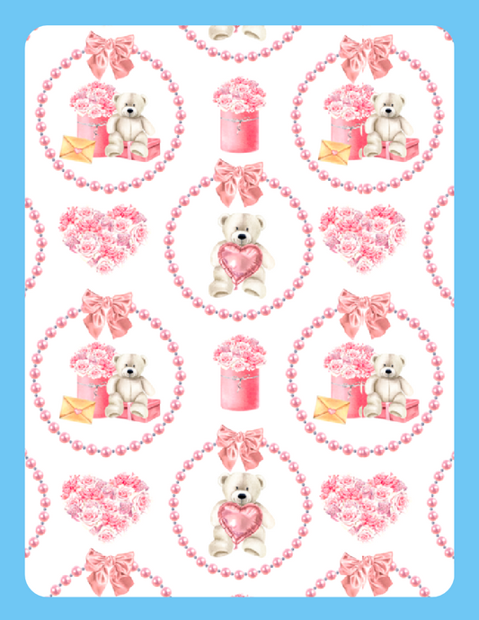 Coquette Teddy Love! Magnet (1622-M)