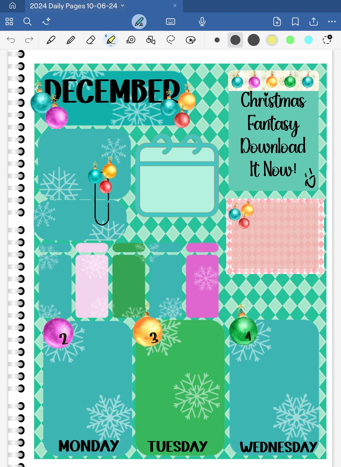 Christmas Fantsy! Pre-Cropped Digital Sticker Bundle (5500-BU)