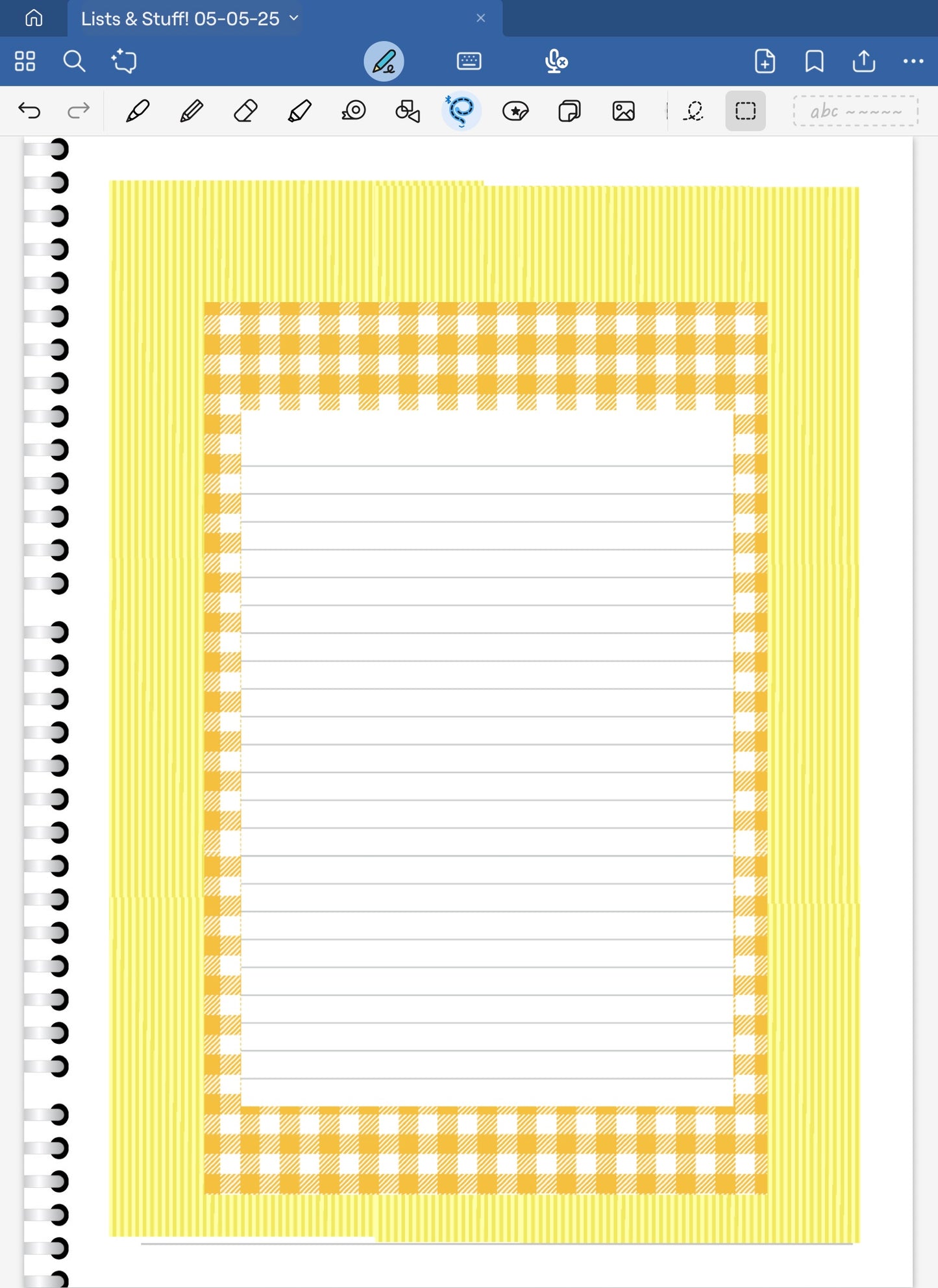 Busy Bee! Lists & Stuff Digital Pre-Cropped Stickers For Goodnotes (5900-LS)