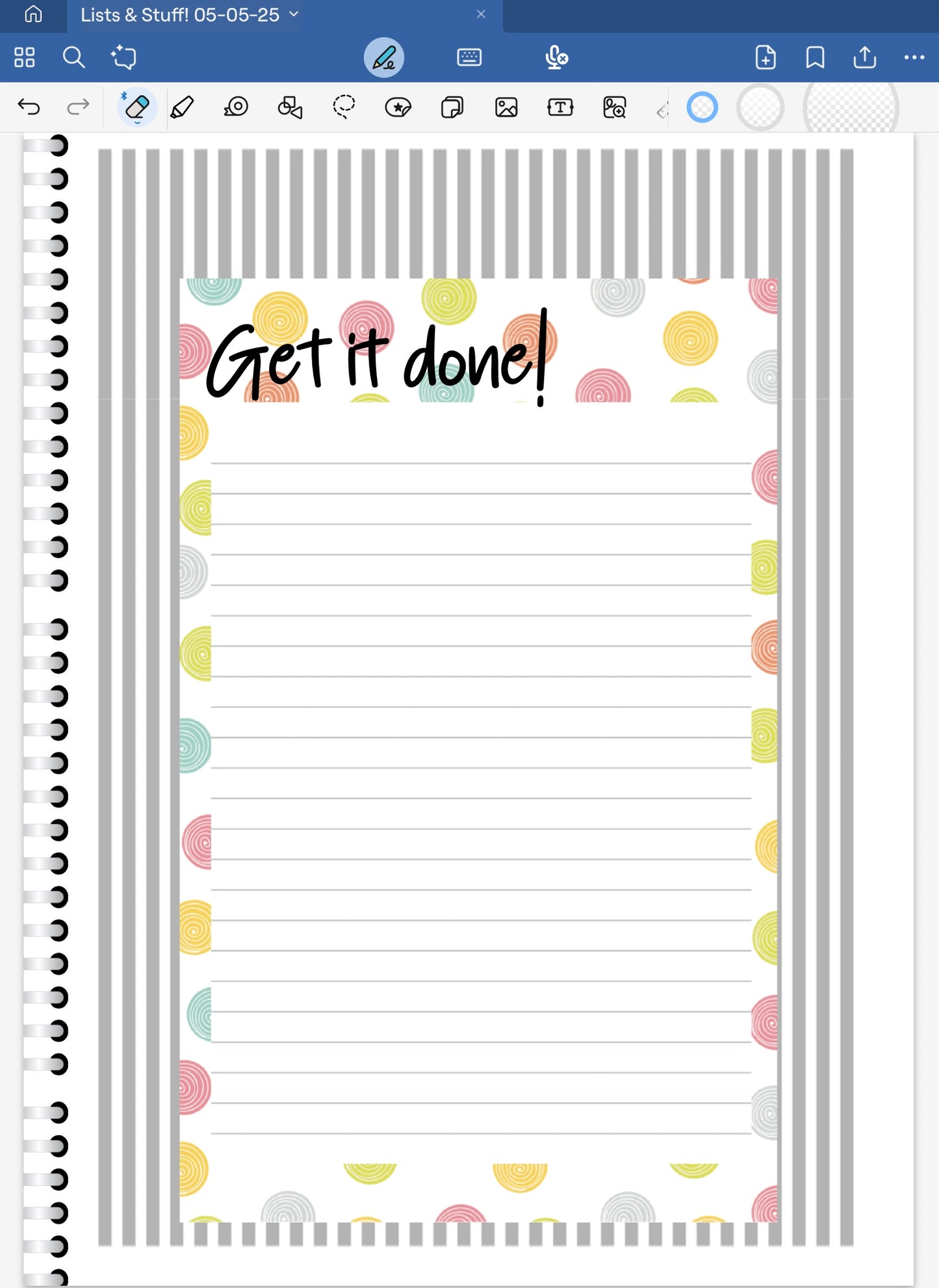 Strawberry Yum! Lists & Stuff Digital Pre-Cropped Stickers For Goodnotes (4500-LS)