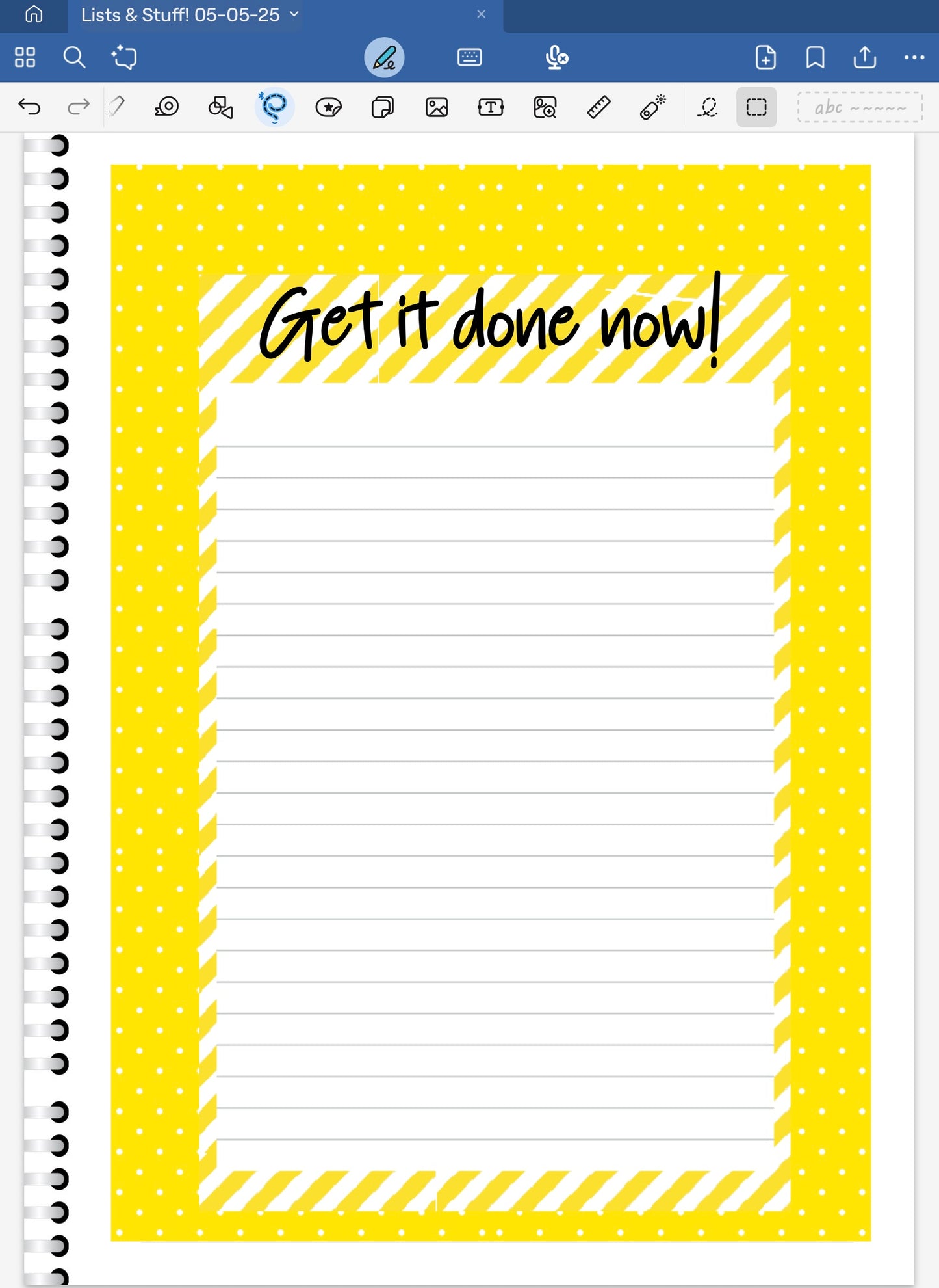 Cool Treats! Lists & Stuff Digital Pre-Cropped Stickers For Goodnotes (6200-LS)