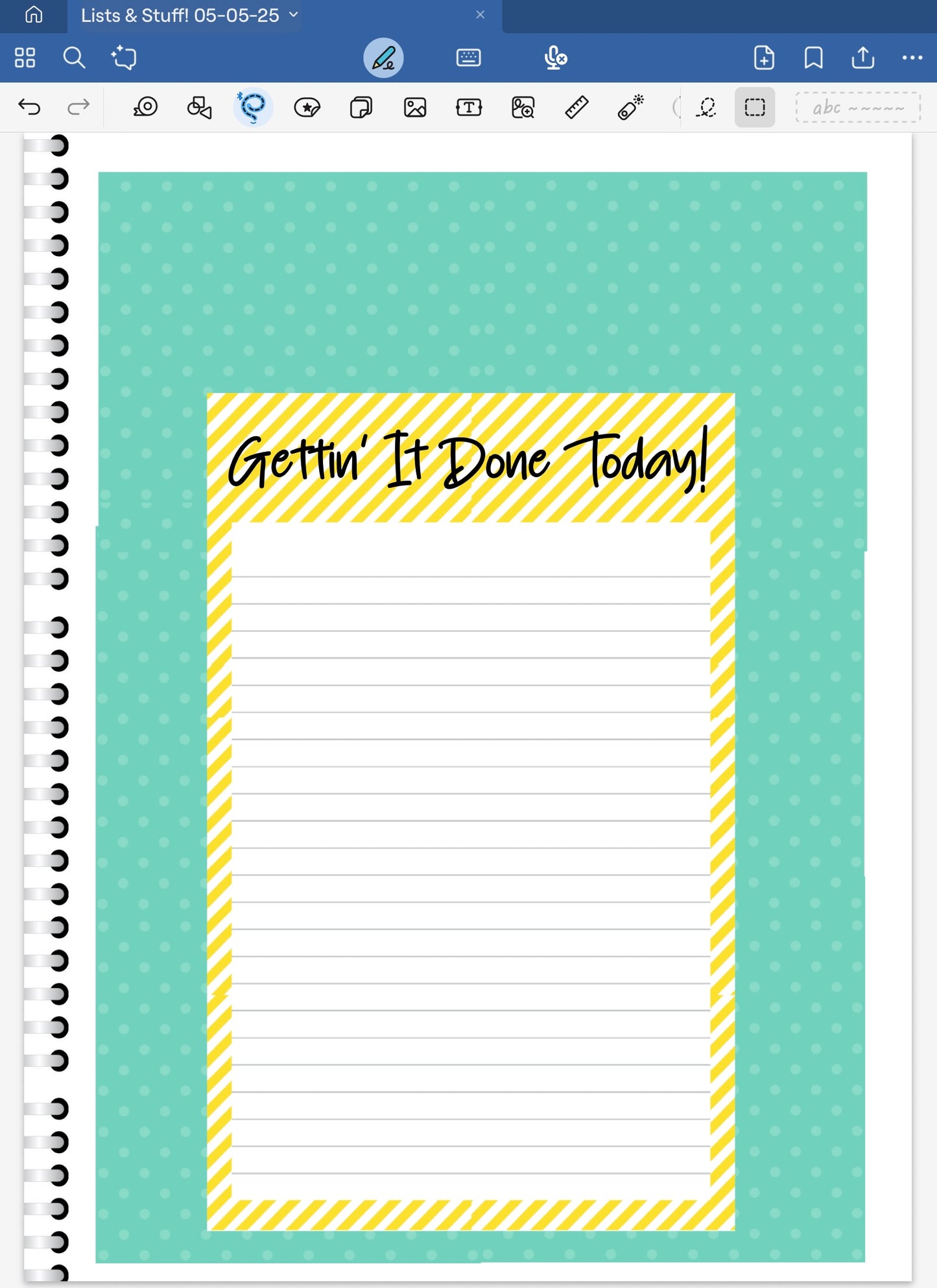 Balloon Bash! Lists & Stuff Digital Pre-Cropped Stickers For Goodnotes (6500-LS)