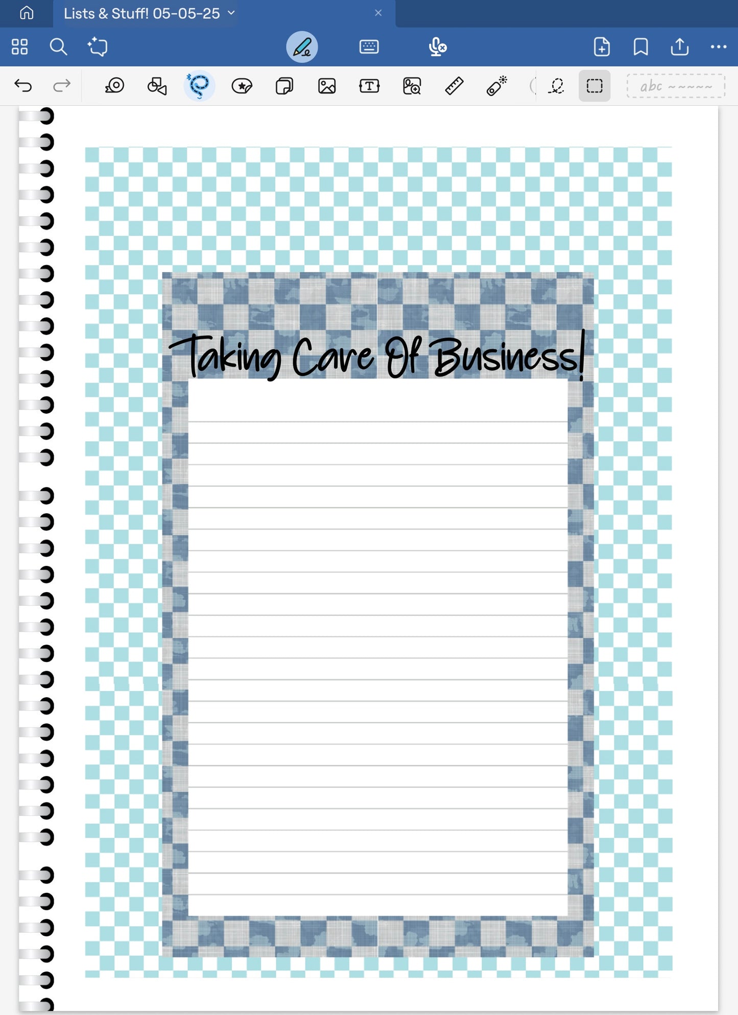 Balloon Bash! Lists & Stuff Digital Pre-Cropped Stickers For Goodnotes (6500-LS)