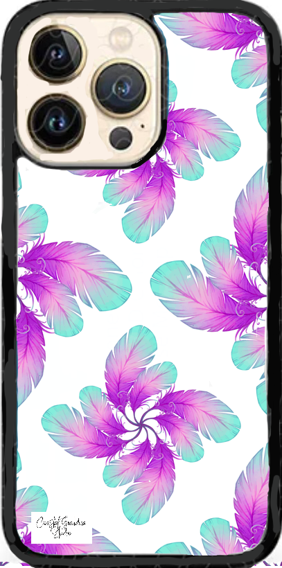 Pinwheel Feathers Magnet (1517-M)