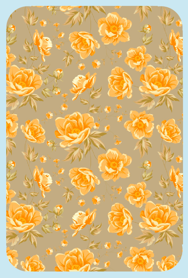 Petite Fall Floral! Magnet (1106-M)