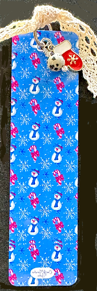 All The Jolly Snowmen LIghtweight Aluminum Boomark (1114-B)