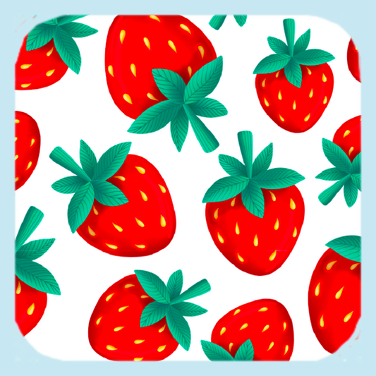 Strawberry Tumble! Coaster (1123-C)